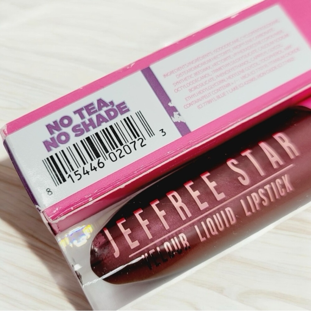 Jeffree Star Cosmetics Velour Liquid Lipstick - No Tea, No Shade - Picture 3 of 9